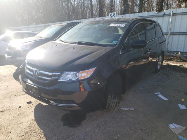 HONDA ODYSSEY SE 2016 with VIN 5FNRL5H39GB088486 - Photo from auction