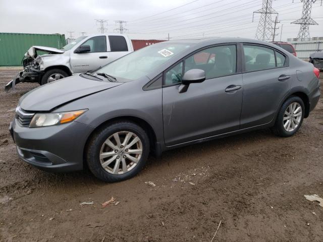 HONDA CIVIC EX 2012 with VIN 19XFB2F89CE008283 - Photo from auction
