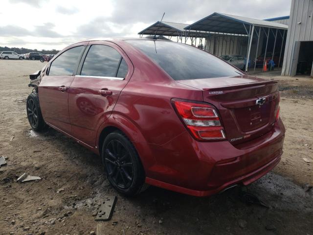 Photo 2 from auction – 2018 CHEVROLET SONIC LT with VIN 1G1JD5SB3J4127719