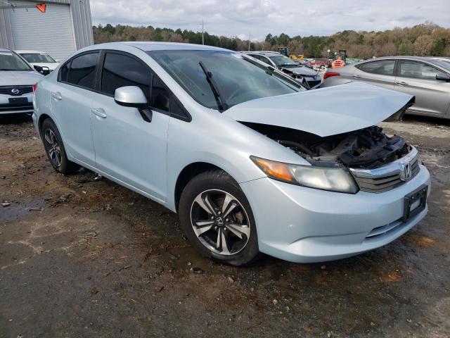 HONDA CIVIC LX 2012 with VIN 2HGFB2F53CH512369 - Photo from auction