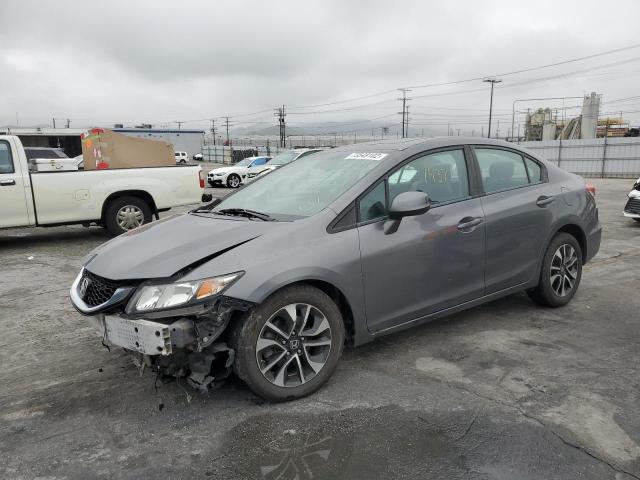Photo 1 from auction – 2013 HONDA CIVIC EXL with VIN 19XFB2F99DE275384