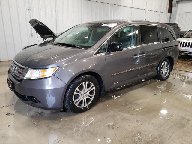 HONDA ODYSSEY EX 2013 with VIN 5FNRL5H67DB070574 - Photo from auction
