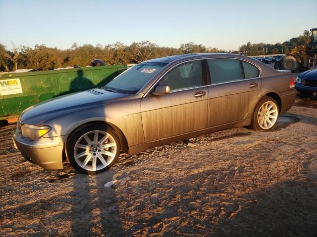 BMW 745 LI 2004 with VIN WBAGN635X4DS54661 - Photo from auction