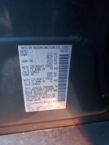 Photo 14 from auction – 2015 NISSAN ROGUE S with VIN 5N1AT2MV7FC888780