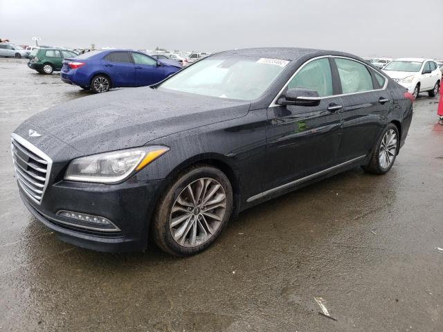 GENESIS G80 BASE 2017 with VIN KMHGN4JE4HU189009 - Photo from auction