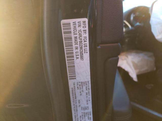 Photo 14 from auction – 2021 JEEP GRAND CHER with VIN 1C4RJFBG2MC505687
