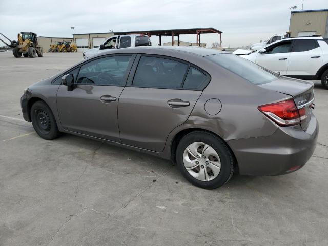 Photo 2 from auction – 2014 HONDA CIVIC LX with VIN 2HGFB2F54EH502243