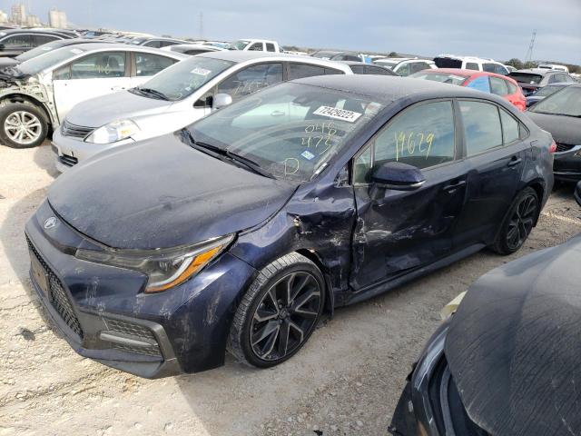 TOYOTA COROLLA SE 2020 with VIN 5YFS4RCE2LP048473 - Photo from auction