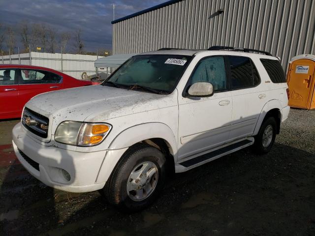 TOYOTA SEQUOIA LI 2002 with VIN 5TDZT38A42S104553 - Photo from auction