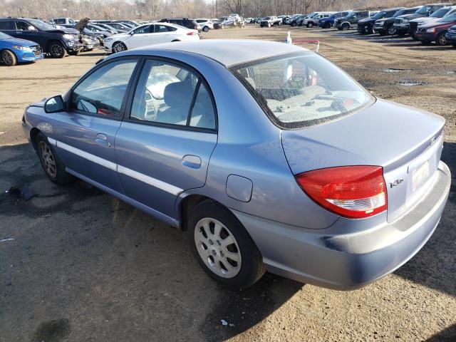 Photo 2 from auction – 2005 KIA RIO with VIN KNADC125456385328