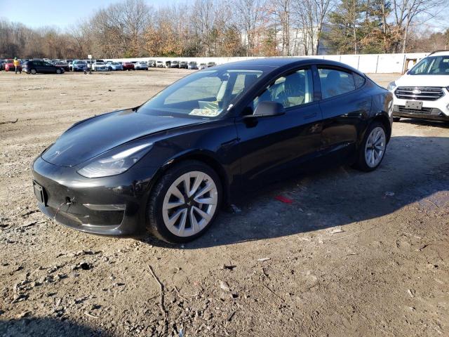 TESLA MODEL 3 2022 with VIN 5YJ3E1EA0NF186301 - Photo from auction