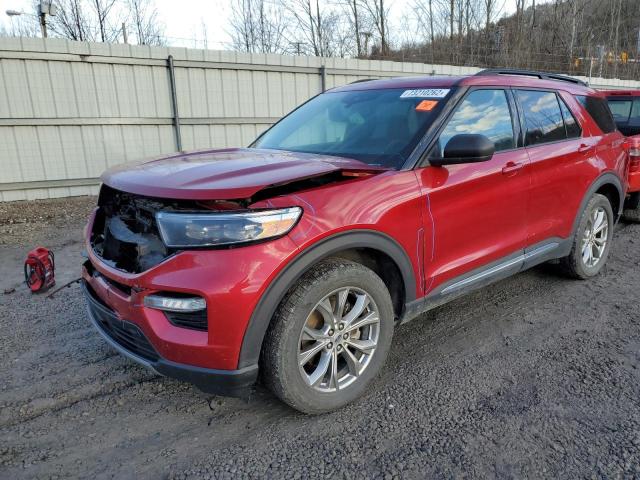 FORD EXPLORER X 2020 with VIN 1FMSK8DH0LGA69019 - Photo from auction