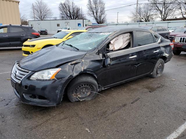 NISSAN SENTRA S 2013 with VIN 3N1AB7AP1DL721507 - Photo from auction