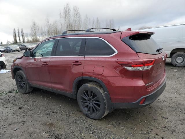 Photo 2 from auction – 2019 TOYOTA HIGHLANDER with VIN 5TDJZRFH3KS616271