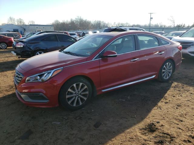 HYUNDAI SONATA SPO 2017 with VIN 5NPE34AF9HH457783 - Photo from auction