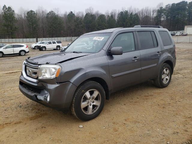 HONDA PILOT EXL 2011 with VIN 5FNYF3H61BB001447 - Photo from auction