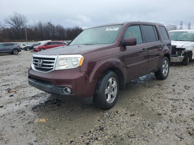 HONDA PILOT EXL 2013 with VIN 5FNYF3H57DB026525 - Photo from auction