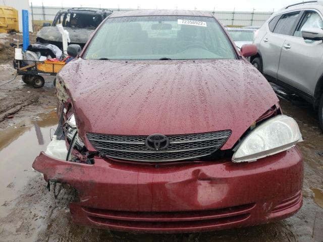 Photo 5 from auction – 2004 TOYOTA CAMRY LE with VIN 4T1BE32K84U282246