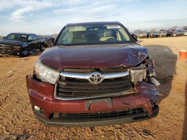 Photo 5 from auction – 2016 TOYOTA HIGHLANDER with VIN 5TDJKRFH2GS235412