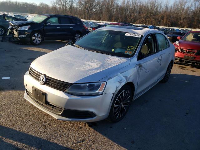 VOLKSWAGEN JETTA BASE 2012 with VIN 3VW2K7AJ3CM345606 - Photo from auction