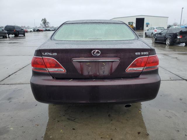 Photo 6 from auction – 2005 LEXUS ES 330 with VIN JTHBA30G255063534