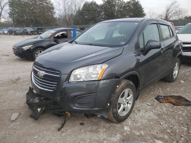 CHEVROLET TRAX LS 2016 with VIN 3GNCJNSB1GL272664 - Photo from auction