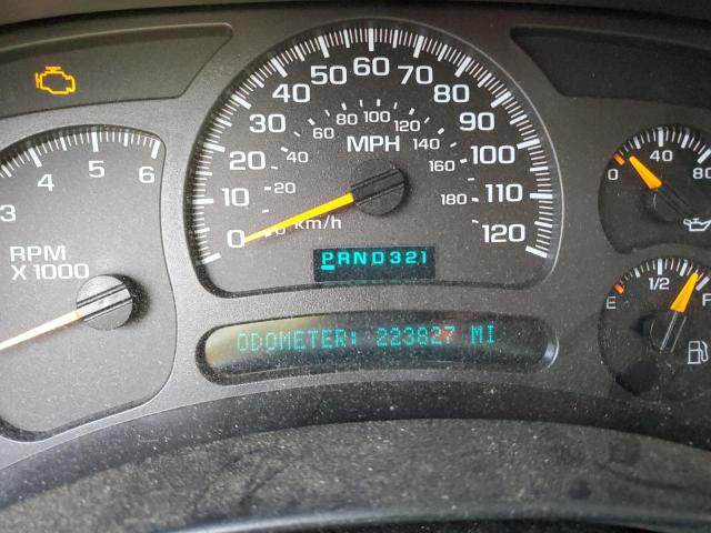 Photo 9 from auction – 2003 CHEVROLET AVALANCHE with VIN 3GNEK13T53G166646