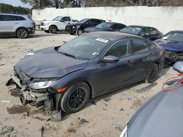 HONDA CIVIC LX 2017 with VIN 19XFC2F55HE050993 - Photo from auction