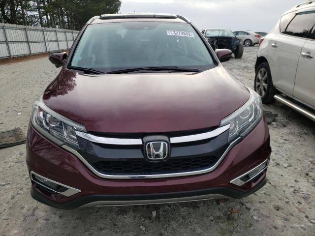Photo 5 from auction – 2016 HONDA CR-V TOURI with VIN 5J6RM3H91GL003265