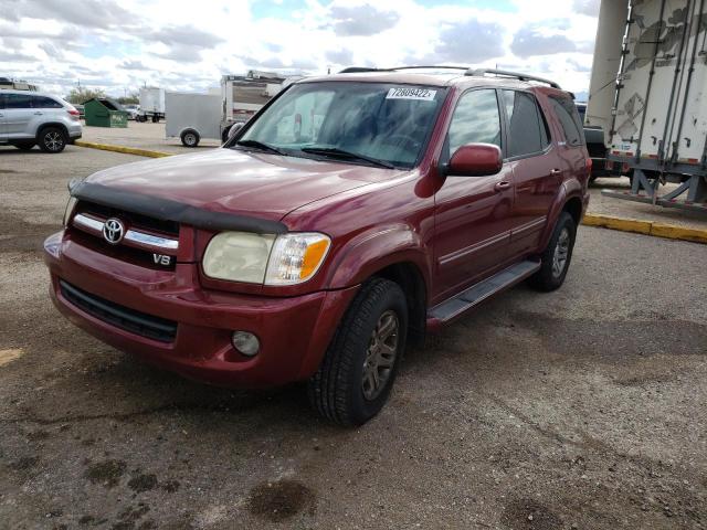 TOYOTA SEQUOIA LI 2006 with VIN 5TDBT48A56S268827 - Photo from auction