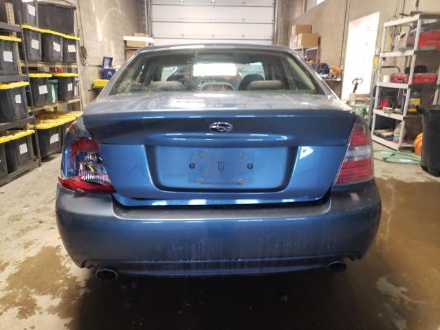 Photo 6 from auction – 2005 SUBARU LEGACY GT with VIN 4S3BL686554221332