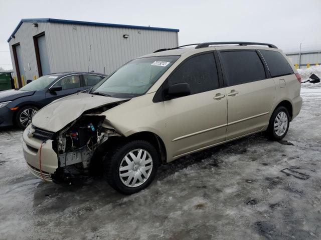 TOYOTA SIENNA CE 2004 with VIN 5TDZA23CX4S165319 - Photo from auction