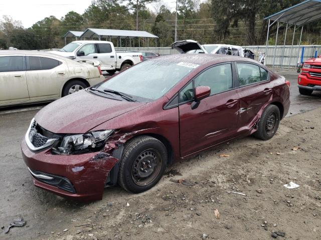 Photo 1 from auction – 2015 HONDA CIVIC LX with VIN 19XFB2F5XFE117877
