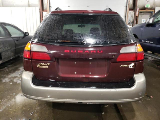 Photo 6 from auction – 2000 SUBARU LEGACY OUT with VIN 4S3BH6869Y7662658