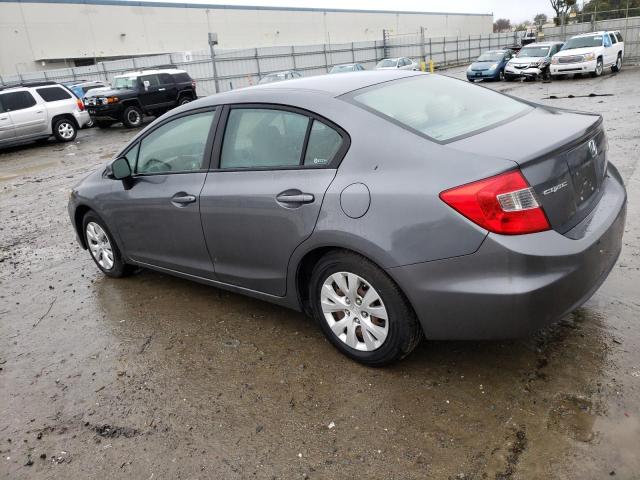 Photo 2 from auction – 2012 HONDA CIVIC LX with VIN 19XFB2F57CE392280
