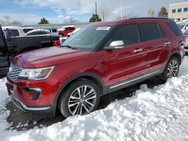 FORD EXPLORER P 2018 مع رقم تعريف المركبة 1FM5K8HT3JGA35746 - صورة من المزاد