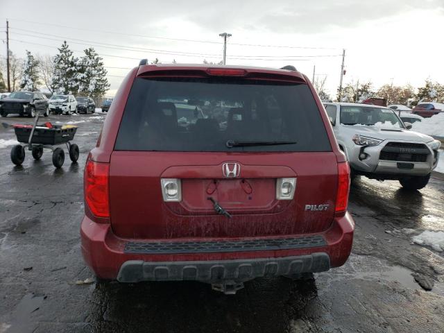 Photo 6 from auction – 2004 HONDA PILOT EXL with VIN 2HKYF18504H617673