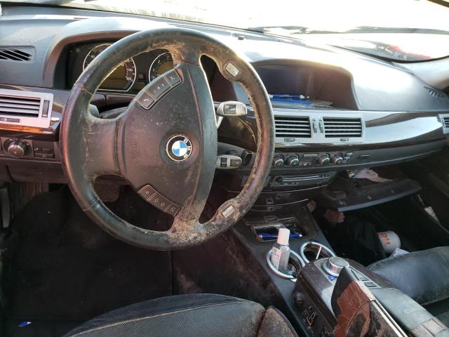 Photo 8 from auction – 2007 BMW 750 with VIN WBAHN835X7DT73573