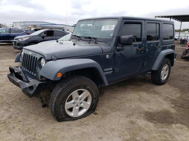 JEEP WRANGLER U 2017 with VIN 1C4BJWDG5HL527123 - Photo from auction