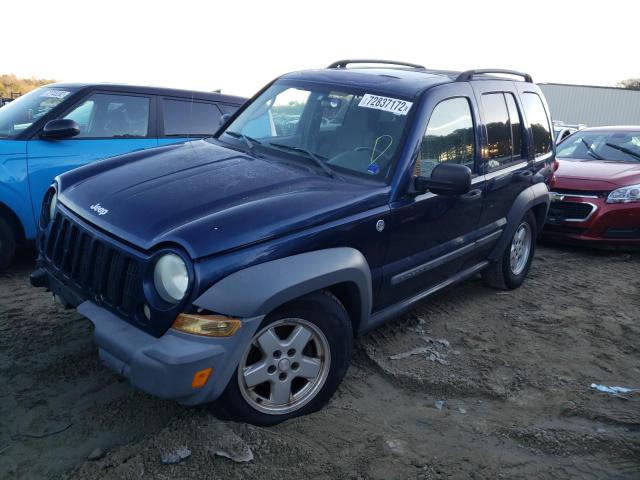 JEEP LIBERTY SP 2005 with VIN 1J4GL48K55W532832 - Photo from auction