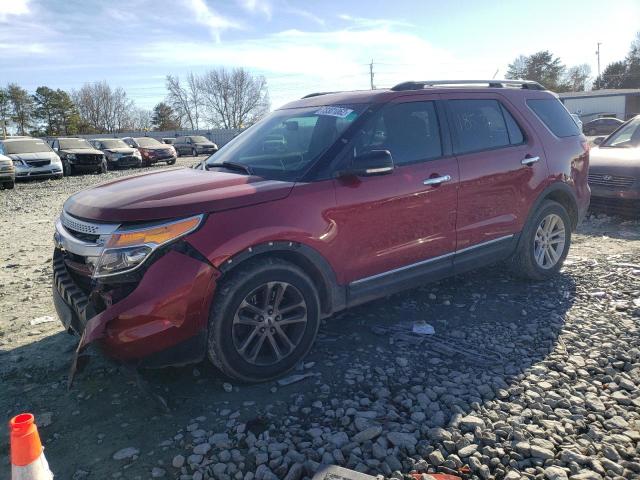 FORD EXPLORER X 2015 with VIN 1FM5K7D89FGB87226 - Photo from auction