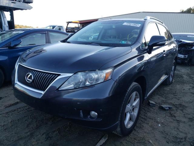 LEXUS RX 350 2010 with VIN 2T2BK1BA2AC016203 - Photo from auction