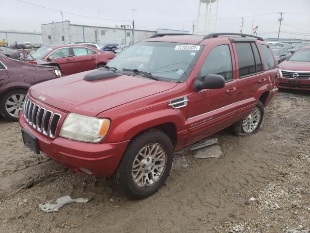 Photo 1 from auction – 2002 JEEP GRAND CHER with VIN 1J4GW58N52C126926