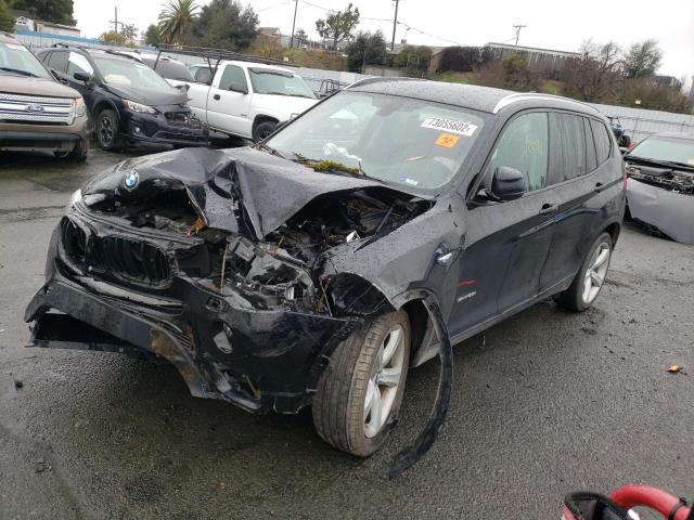BMW X3 SDRIVE2 2017 with VIN 5UXWZ7C3XH0X40955 - Photo from auction