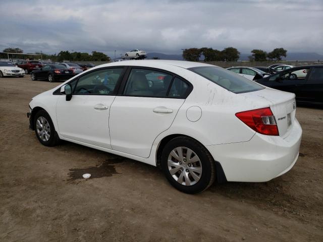 Photo 2 from auction – 2012 HONDA CIVIC LX with VIN 19XFB2F58CE340236