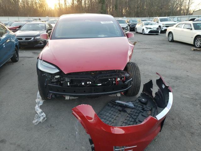 Photo 5 from auction – 2020 TESLA MODEL X with VIN 5YJXCAE21LF300450
