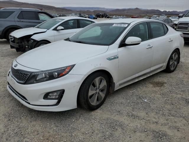 KIA OPTIMA HYB 2015 with VIN KNAGN4AD0F5079879 - Photo from auction
