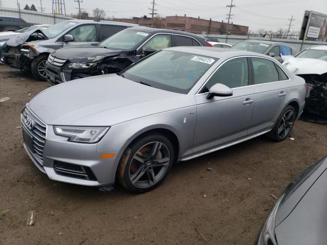 AUDI A4 PREMIUM 2018 with VIN WAUENAF43JN007159 - Photo from auction
