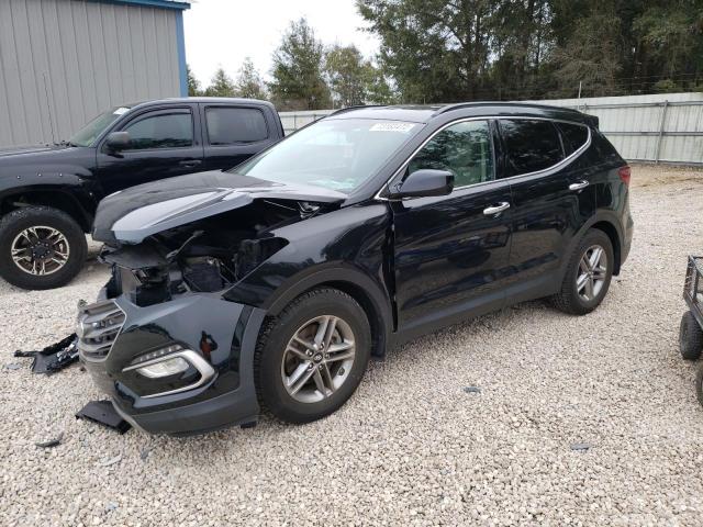 HYUNDAI SANTA FE S 2017 with VIN 5NMZU3LB9HH026358 - Photo from auction