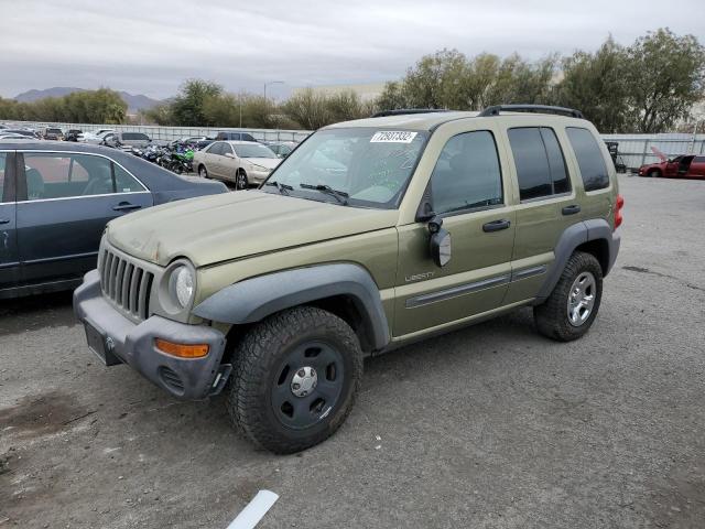 JEEP LIBERTY SP 2004 with VIN 1J4GL48K44W136311 - Photo from auction